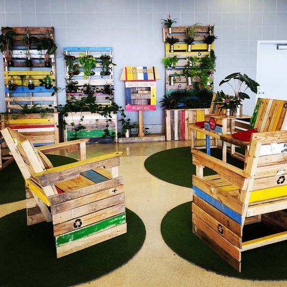 Diy chair pallet design ideas taht you can try 34