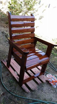 Diy chair pallet design ideas taht you can try 51