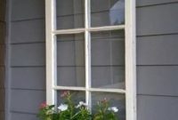 Exterior decoration ideas with flower in window 07