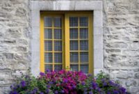 Exterior decoration ideas with flower in window 09