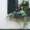 Exterior decoration ideas with flower in window 13