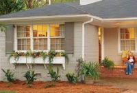 Exterior decoration ideas with flower in window 17
