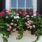 Exterior decoration ideas with flower in window 27