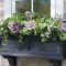 Exterior decoration ideas with flower in window 28