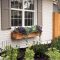 Exterior decoration ideas with flower in window 32