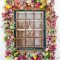 Exterior decoration ideas with flower in window 40