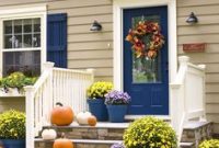 Exterior decoration ideas with flower in window 44