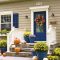 Exterior decoration ideas with flower in window 44