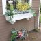 Exterior decoration ideas with flower in window 46