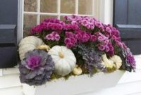 Exterior decoration ideas with flower in window 49