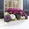 Exterior decoration ideas with flower in window 49