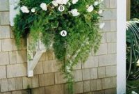 Exterior decoration ideas with flower in window 50