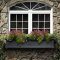 Exterior decoration ideas with flower in window 52