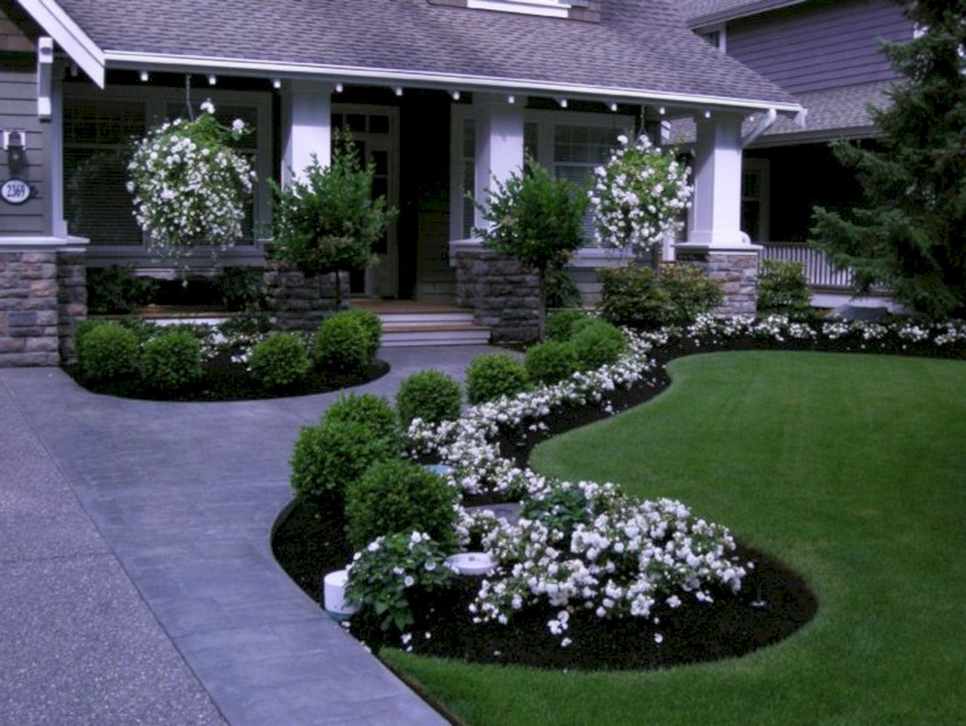 Front yard design ideas on a budget 33