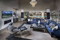 Living room gray wall color design ideas 05