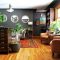 Living room gray wall color design ideas 11