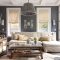 Living room gray wall color design ideas 17