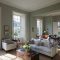 Living room gray wall color design ideas 18