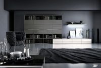 Living room gray wall color design ideas 23