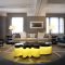 Living room gray wall color design ideas 24