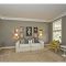 Living room gray wall color design ideas 30