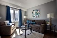 Living room gray wall color design ideas 42