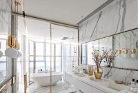 Minimalist bathroom design ideas 38
