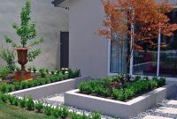 Modern&minimalist frontyard desgin ideas 06