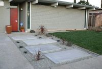 Modern&minimalist frontyard desgin ideas 36