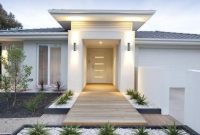 Modern&minimalist frontyard desgin ideas 38