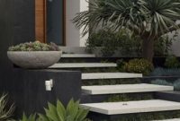 Modern&minimalist frontyard desgin ideas 40