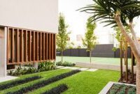 Modern&minimalist frontyard desgin ideas 43