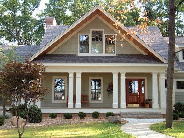 Simple exterior design ideas 30