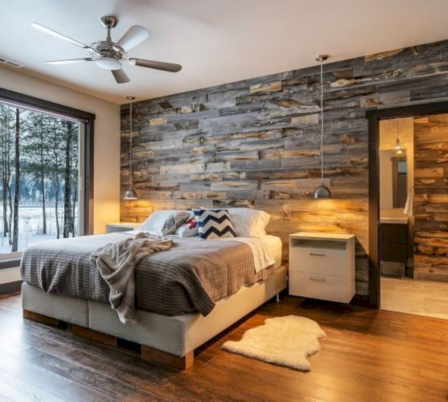 54 Unique Ideas of Wall Bedroom Design - Matchness.com