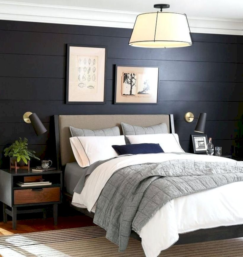 54 Unique Ideas of Wall Bedroom Design ~ Matchness.com