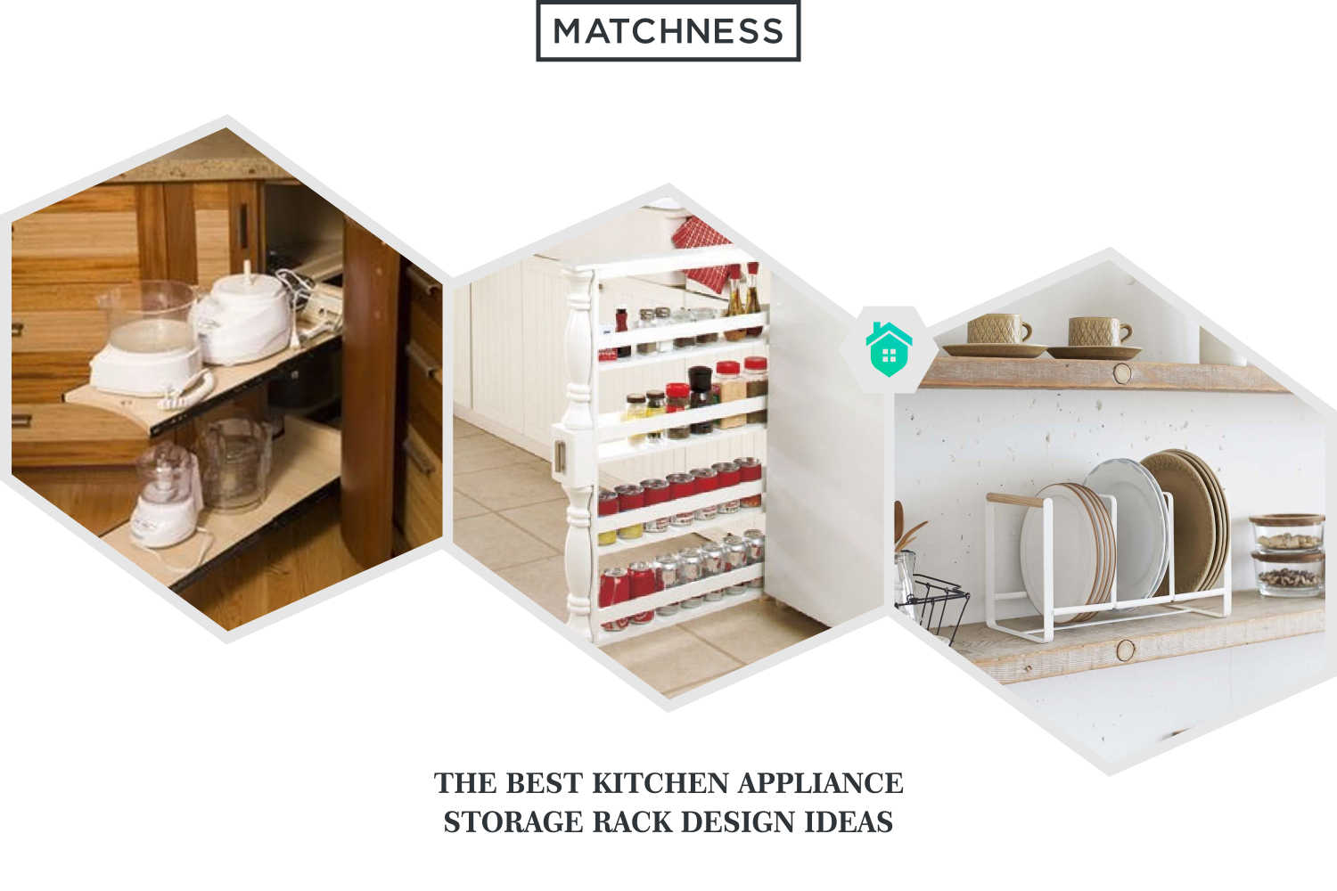 37 Best Kitchen Appliance Storage Rack Design Ideas For You - Hetty J.