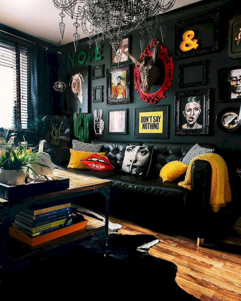Inspiring living room wall design ideas 10
