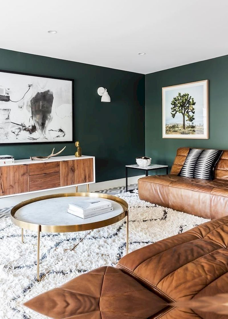Inspiring living room wall design ideas 21