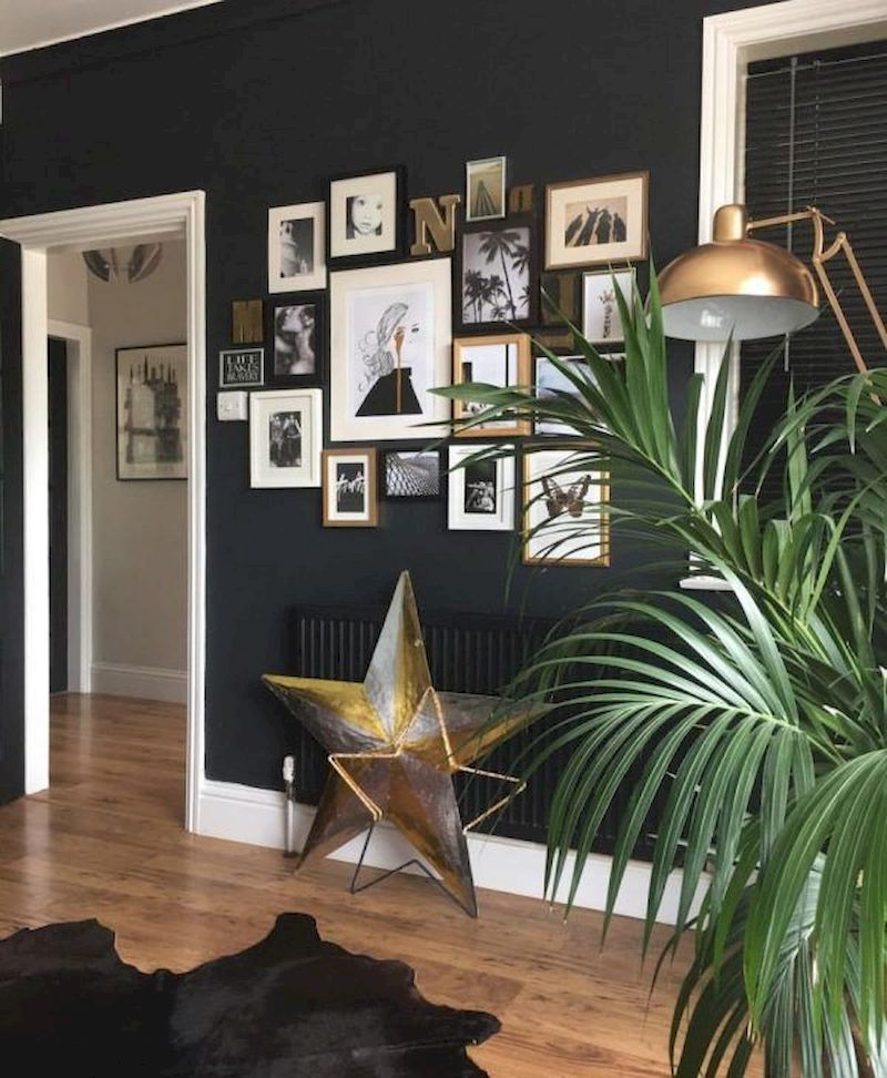 Inspiring living room wall design ideas 34
