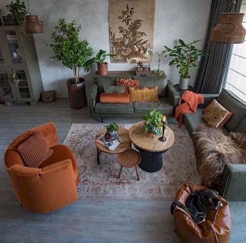 Inspiring living room wall design ideas 44