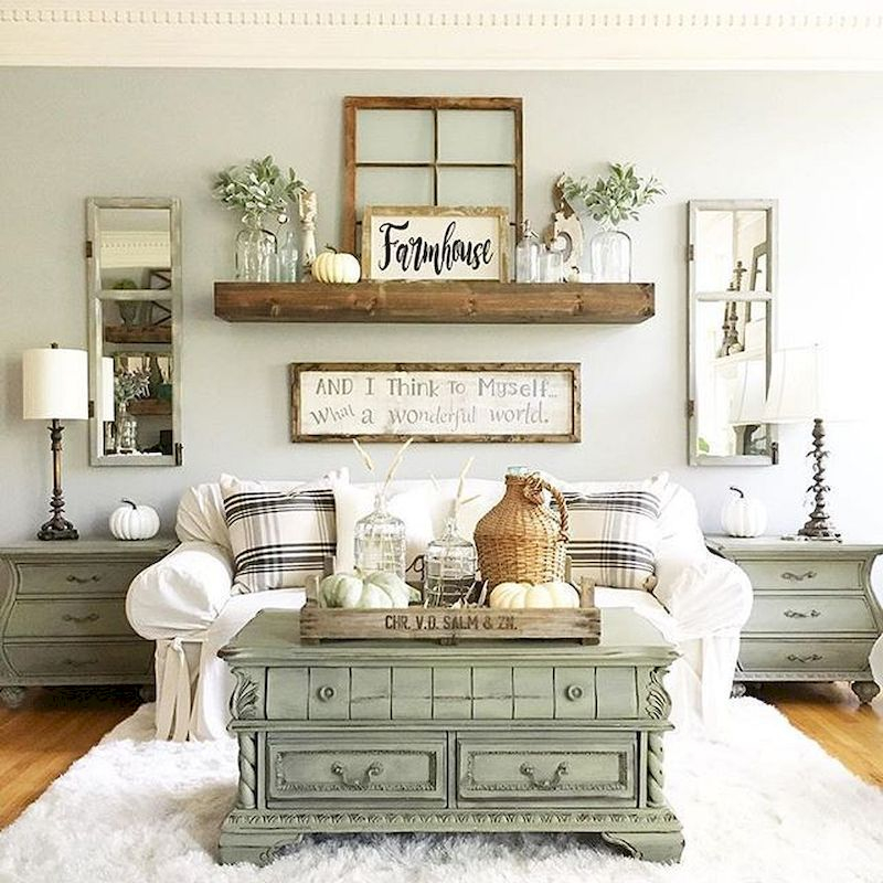 Inspiring living room wall design ideas 55