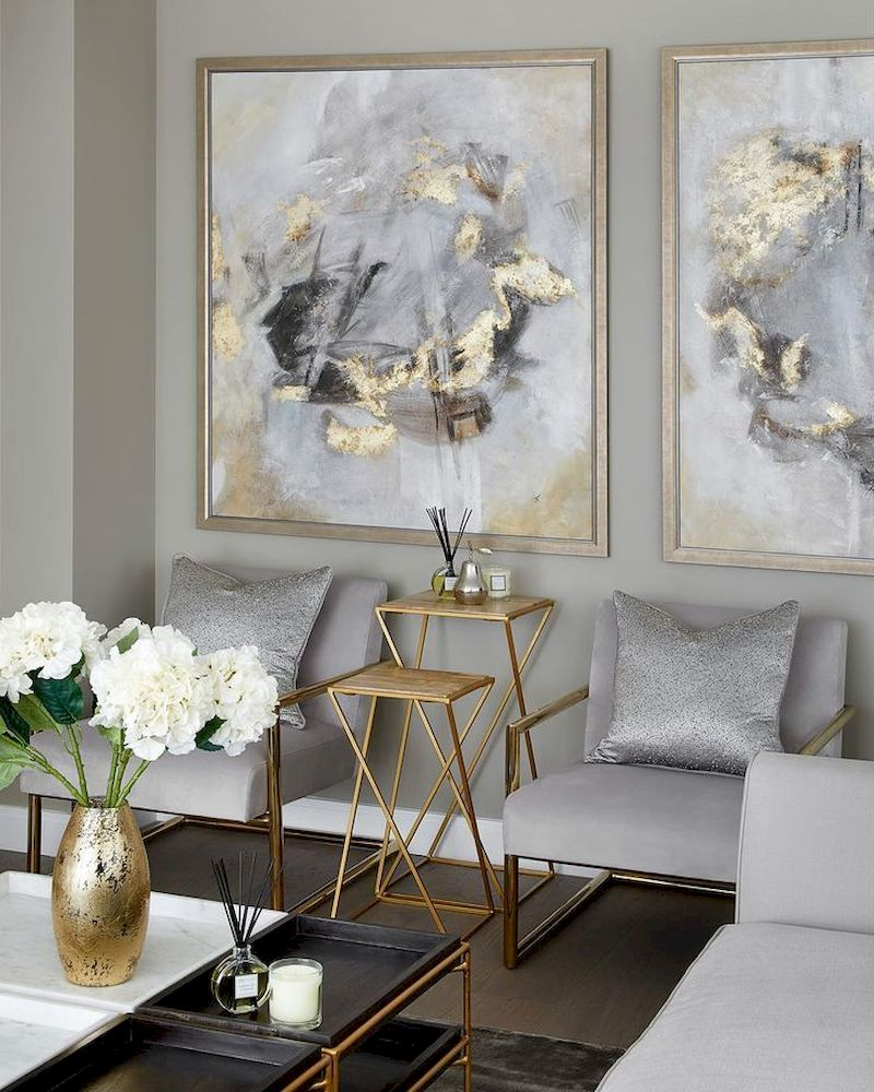 Inspiring living room wall design ideas 56