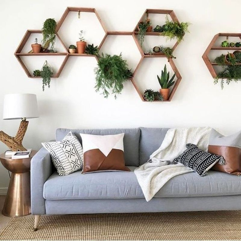 Inspiring living room wall design ideas 57