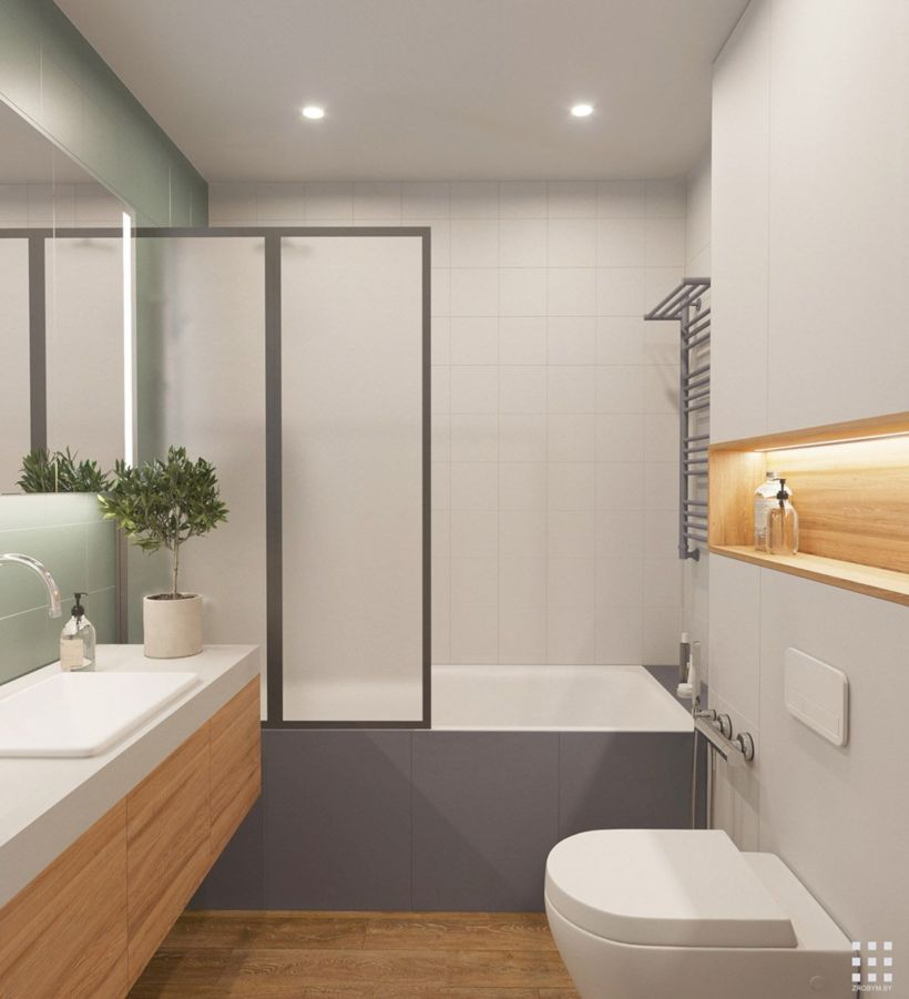 Inspiring small bathroom design ideas in apartment 09