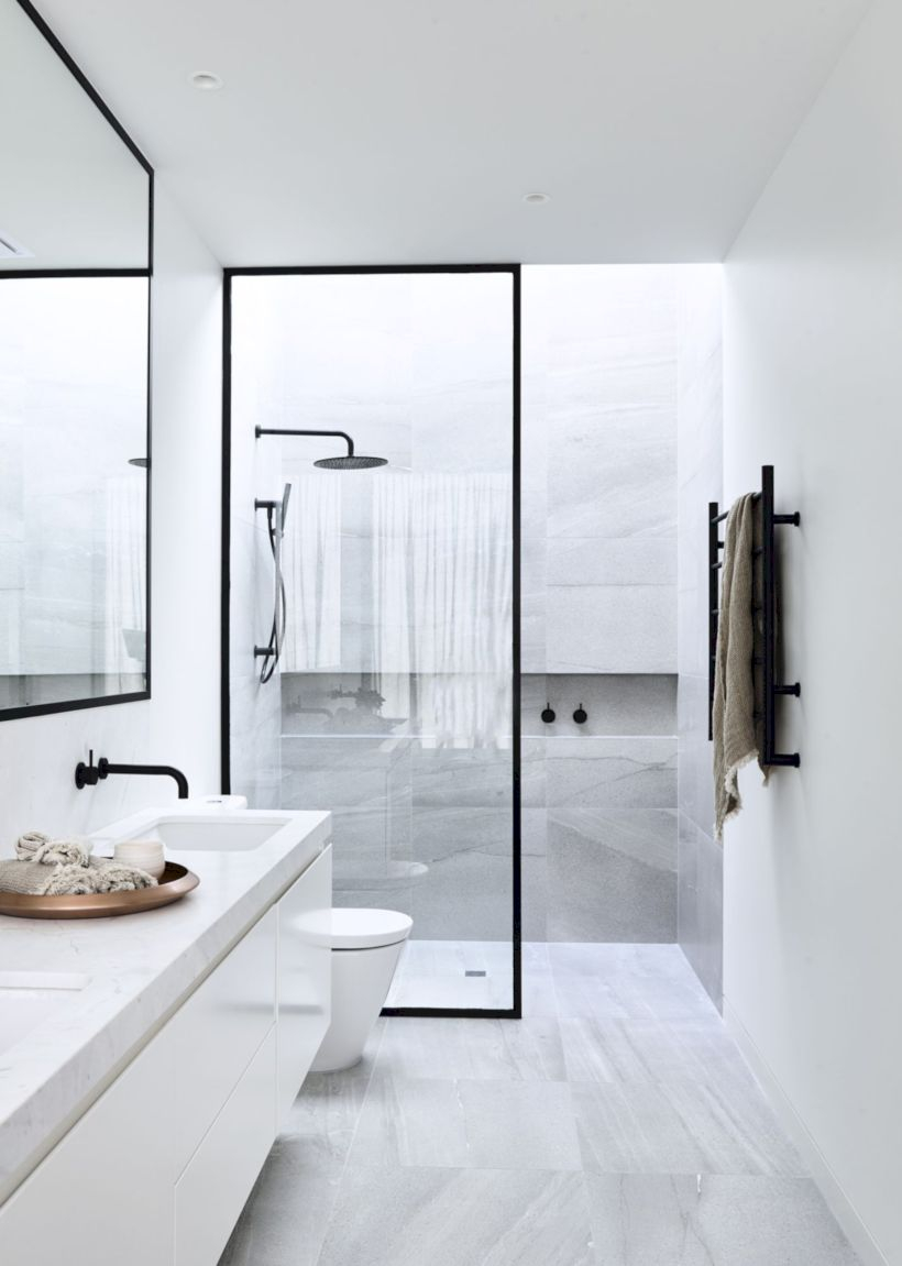 Inspiring small bathroom design ideas in apartment 16