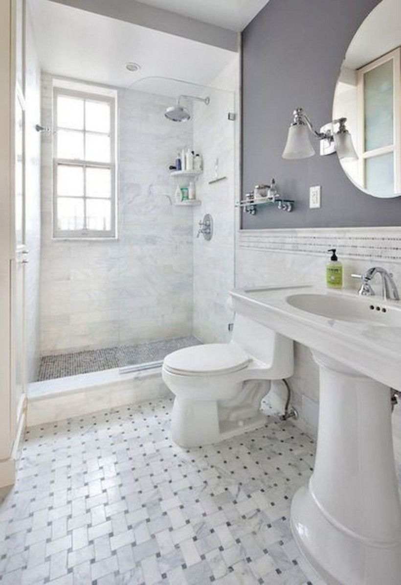 Inspiring small bathroom design ideas in apartment 27