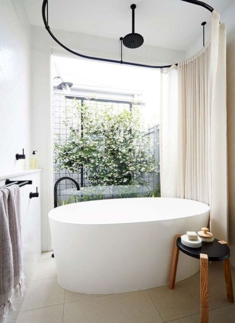 Inspiring small bathroom design ideas in apartment 30