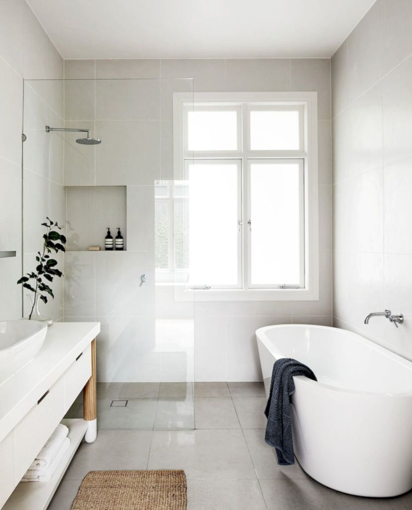 Inspiring small bathroom design ideas in apartment 33
