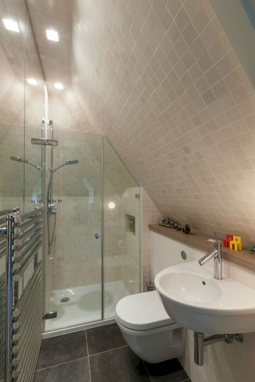 Inspiring small bathroom design ideas in apartment 35