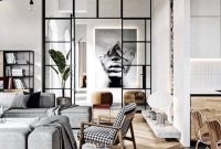 Livingroom design ideas to make look confortable for guest 19